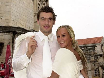 Stipe Pletikosa vjenčao se 2003. godine.