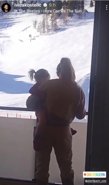 Ivica Kostelić objavio video snimak supruge Elin i njihove kćeri.