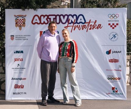 Mirza i Belma Džomba na događaju Aktivna Hrvatska.