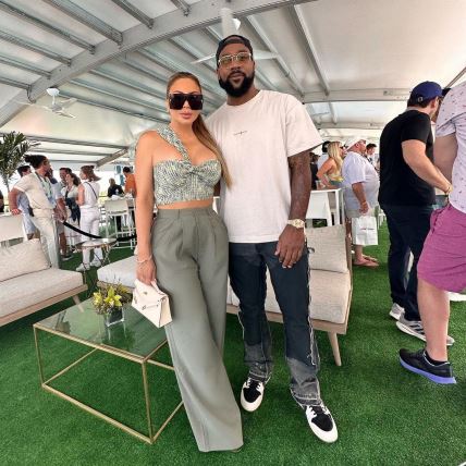 Larsa Pippen i Marcus Jordan