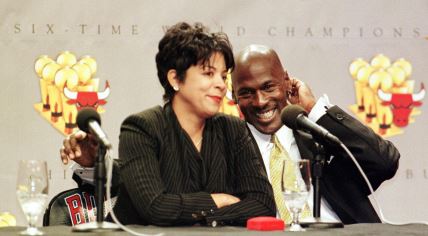 Michael Jordan i Juanita.jpg