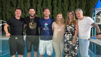 Lionel Messi s obitelji