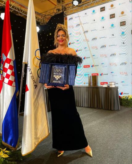 Sandra Perković na dodjeli nagrada