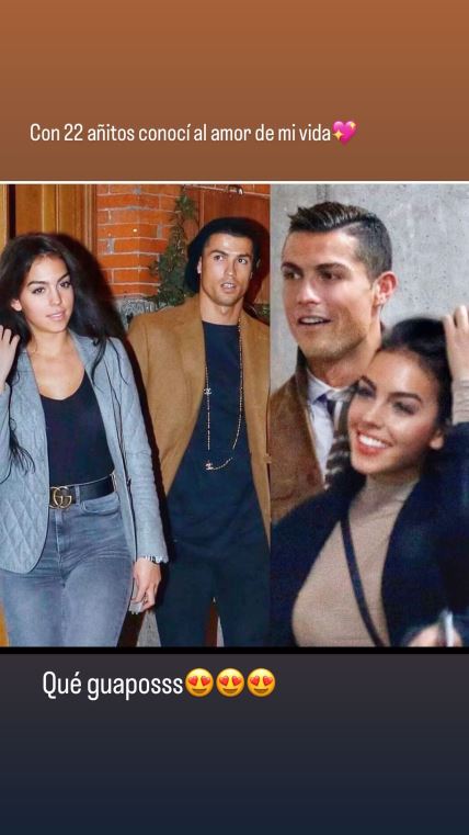 Georgina Rodriguez i Cristiano Ronaldo na početku veze