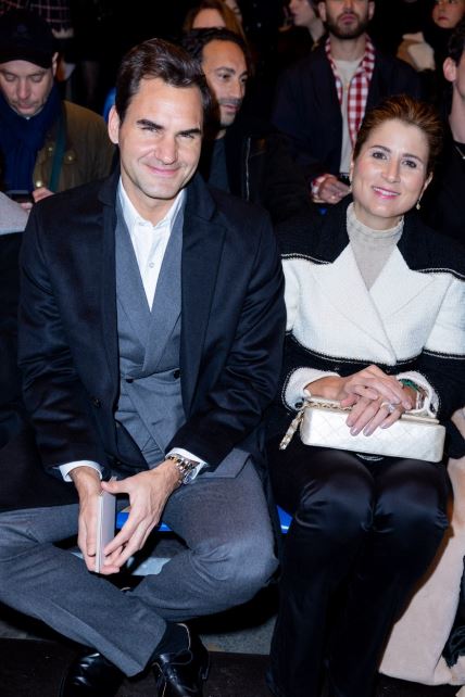 Mirka i Roger Federer