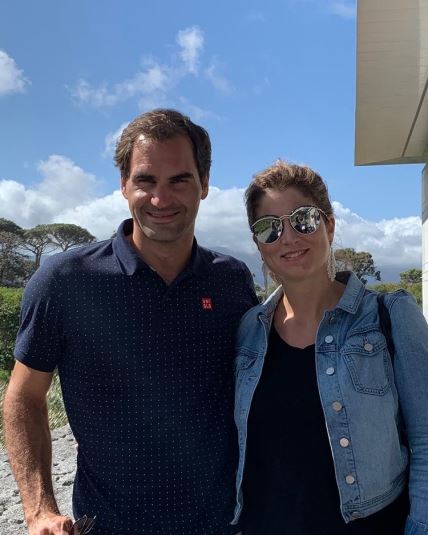 Mirka i Roger Federer